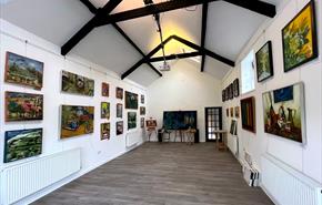 One of the galleries you will see on the Llandeilo Arts Trail
